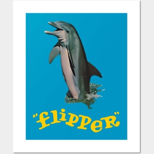 Flipper - They Call Him - 60s Kids Tv Show Posters and Art